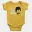 Ketta Payyan Sir Indha Kaali Short Sleeve Baby Onesie in Yellow Color
